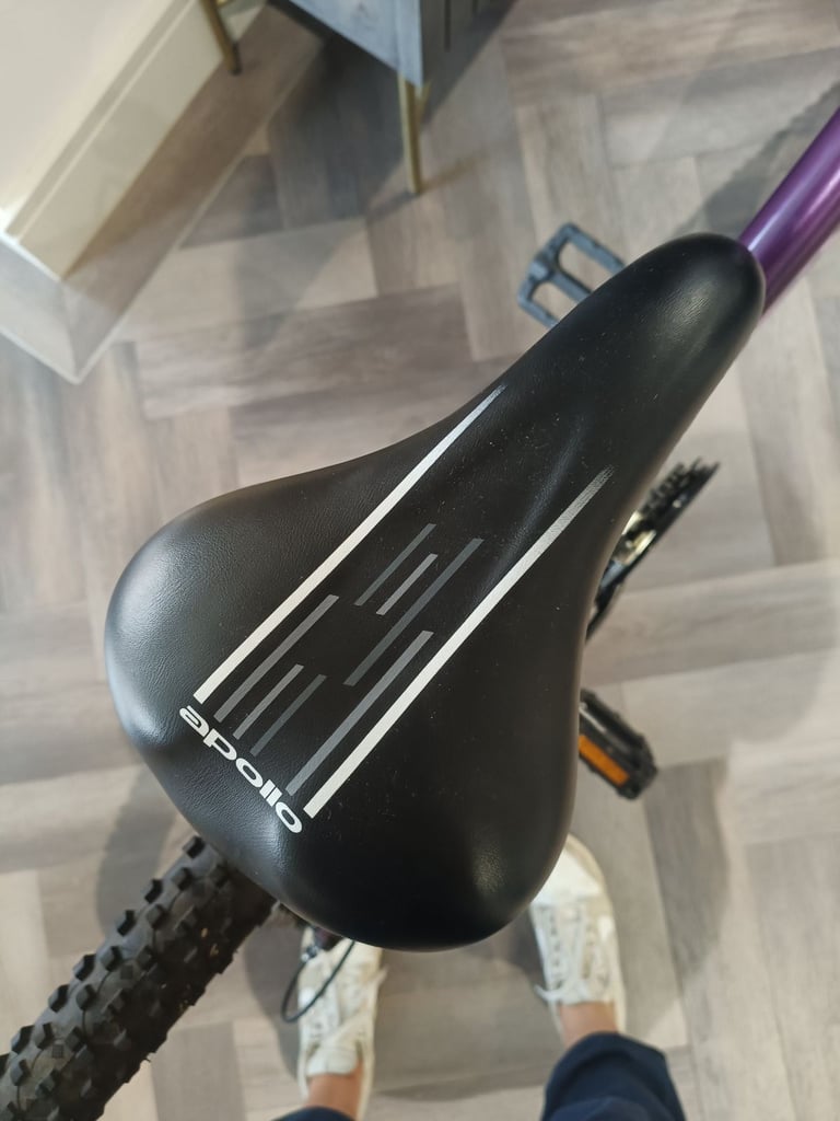 Womens/Girls bike purple apollo