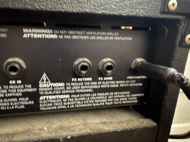Marshall MG50 DFX Amp With Pedal.