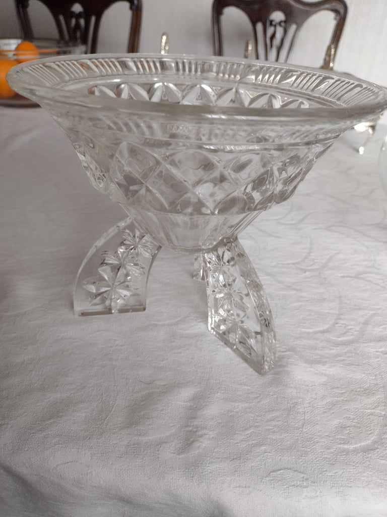 image for Beautiful Cut Glass Bon Bon Dish
