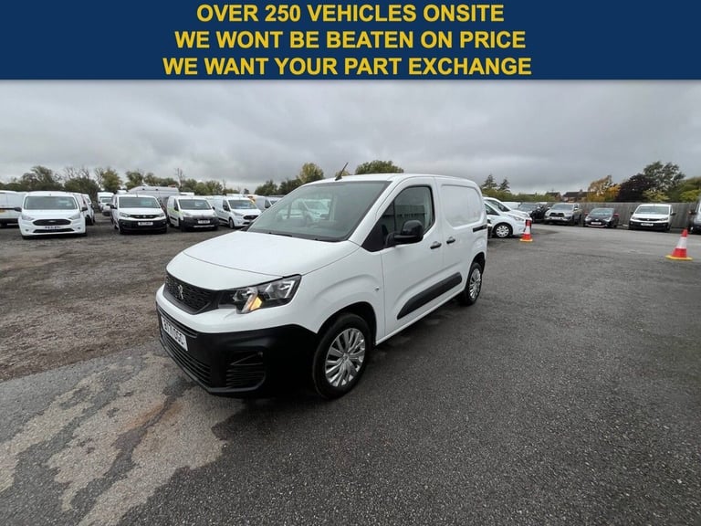 2021 71 PEUGEOT PARTNER 1.5 BLUEHDI 1000 PROFESSIONAL PREMIUM STANDARD PANEL VAN