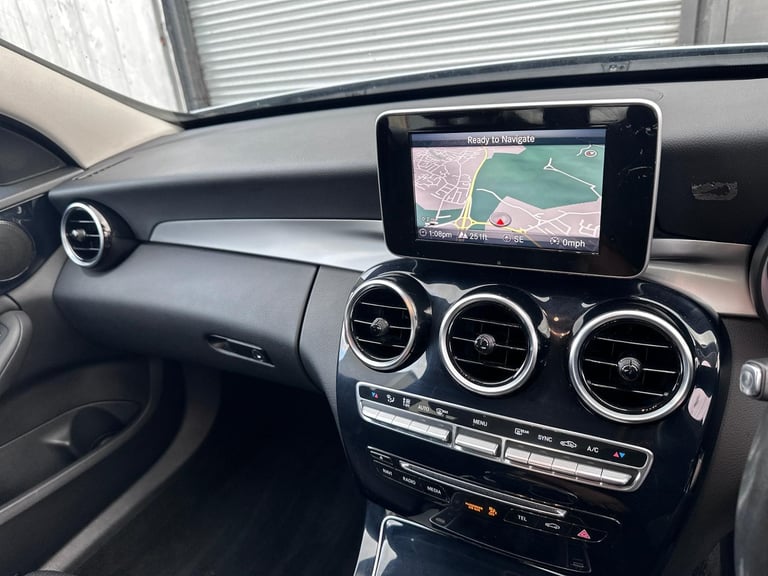 2018 67 REG MERCEDES C CLASS C200 2.0 PETROL DAMAGED REPAIRABLE SALVAGE