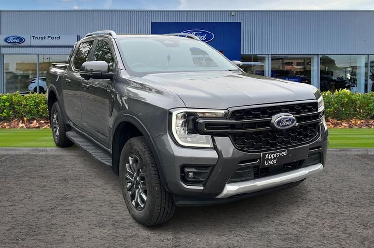 2025 Ford Ranger Wildtrak AUTO 2.0 EcoBlue 205ps 4x4 Double Cab Pick Up, HEATED SEATS &amp; STEE ...
