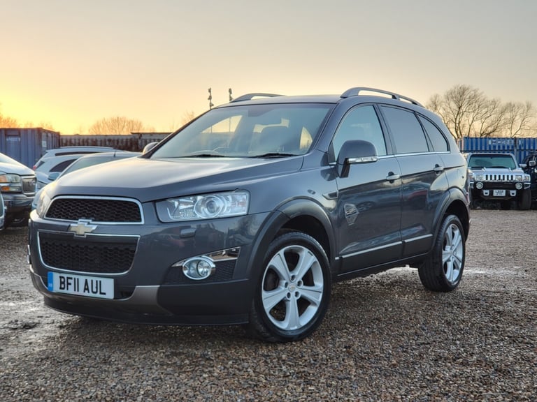 2011 CHEVROLET CAPTIVA 2.0 VCDi LTZ 5 DOOR 7 SEATER AUTOMATIC GREY