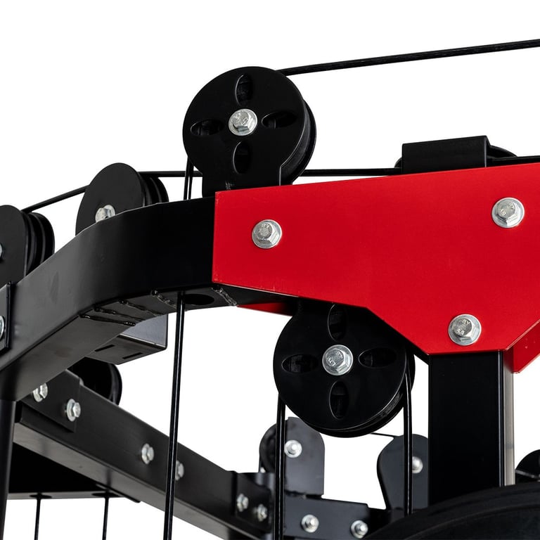 Plate Loaded Multi Gym - All in One Functional Trainer (multigym cable squat power rack smith)
