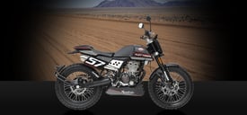 FB Mondial Flat Track 125cc|custom Bike|Classic Retro Cafe Racer Style| For S...