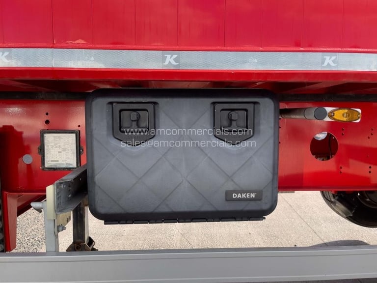 KASSBOHRER 71 CU YD ALLOY TIPPER TRAILER 