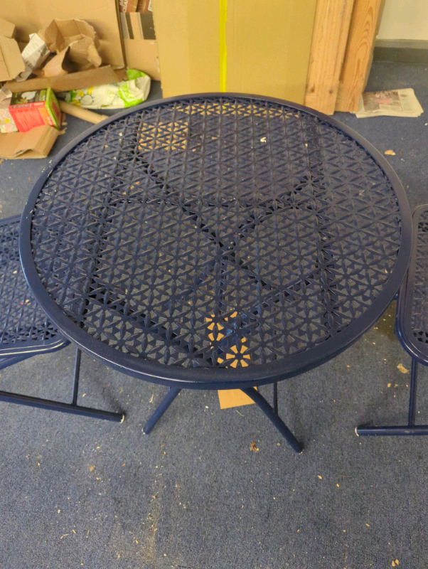 Garden Bistro set metal sturdy good quality 
