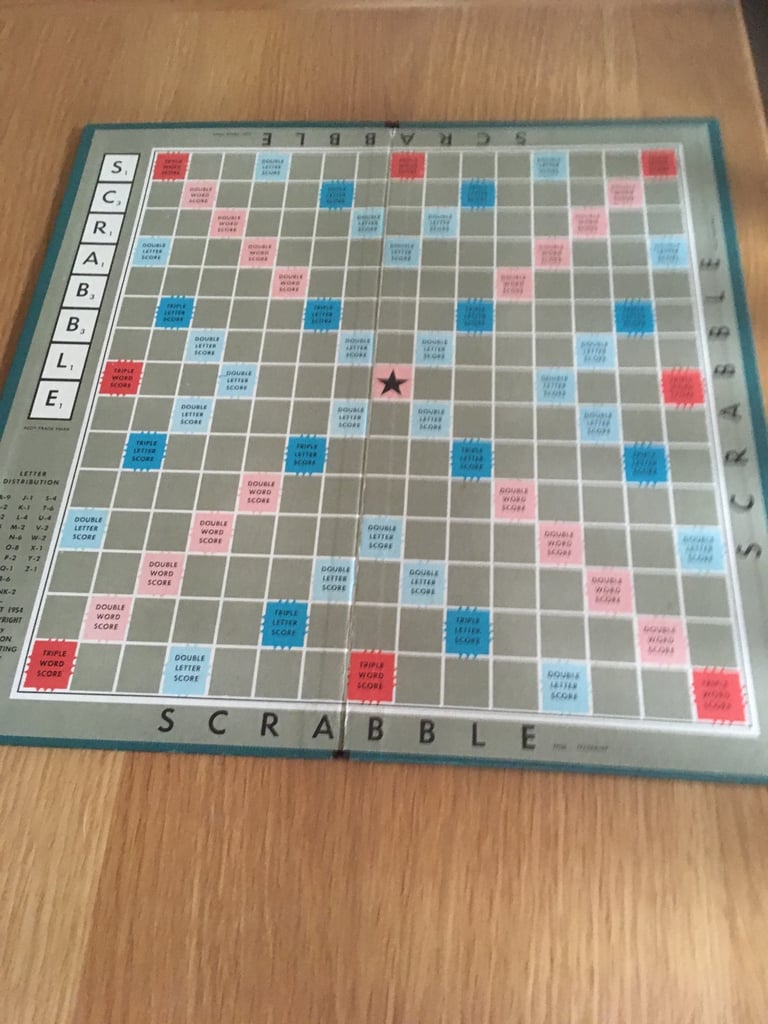 Vintage Scrabble Game 