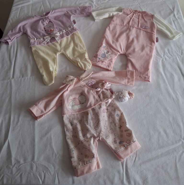 Baby Annabell wooden wardrobe