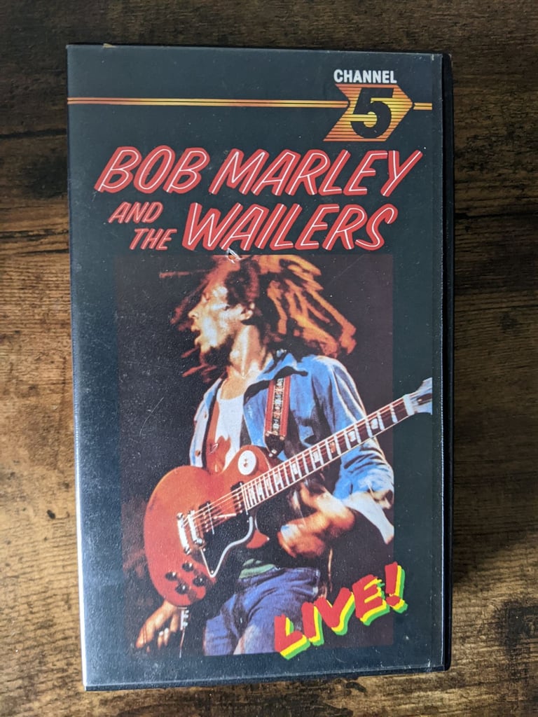 image for Bob Marley & the Wailers - Live! VHS video tape
