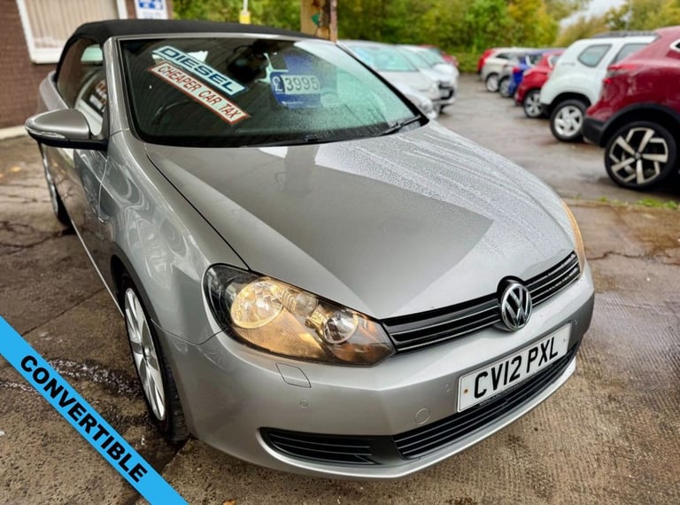 image for 2012 12 VOLKSWAGEN GOLF 1.6 SE TDI BLUEMOTION TECHNOLOGY 2D 104 BHP **CONVERTIBL