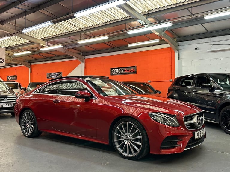 2018 Mercedes-Benz E-Class 2.0 E220d AMG Line (Premium) G-Tronic+ Euro 6 (s/s) 2dr COUPE Diesel A...