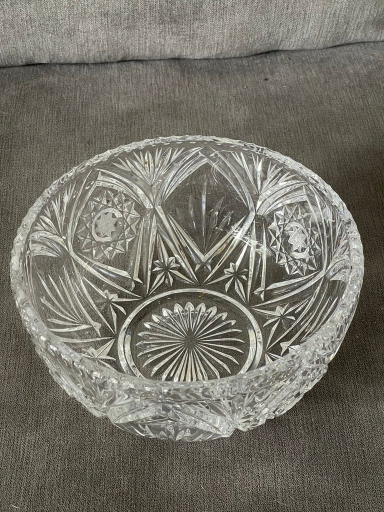 image for Glass bowl   8 diam 