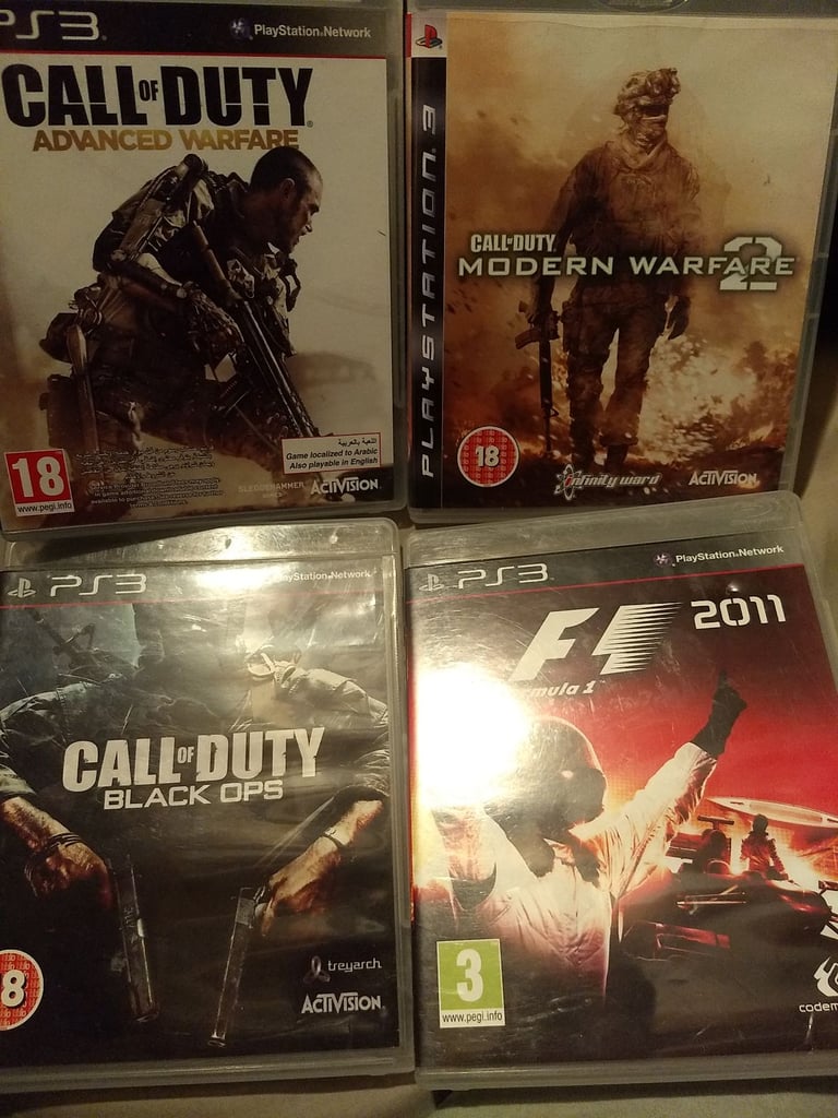 PS3 videogames (GTA4, Black ops etc)