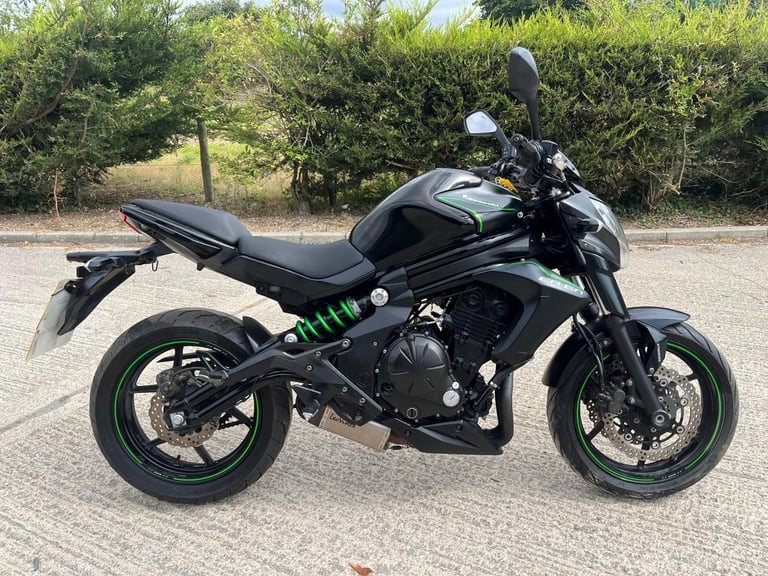 2016 66 KAWASAKI ER 650 FGF ABS ER6N ER6 NAKED BLACK CLEAN LOW MILESNEW MOT