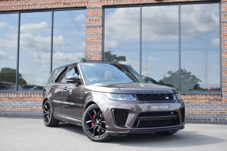 2021 62 LAND ROVER RANGE ROVER SPORT 5.0 P575 V8 SVR CARBON EDITION SUV 5DR PETR