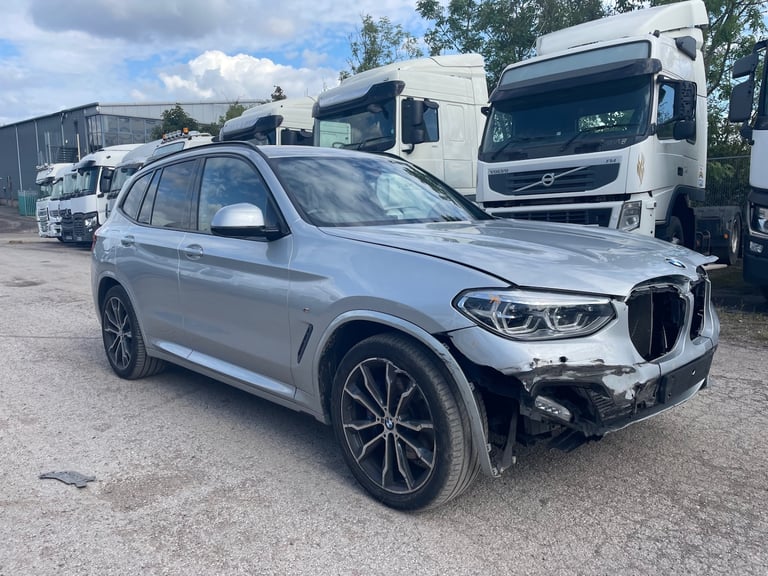 2019 BMW X3 XDRIVE 20D M SPORT 5dr STEP AUTO DIESEL DAMAGED SALVAGE