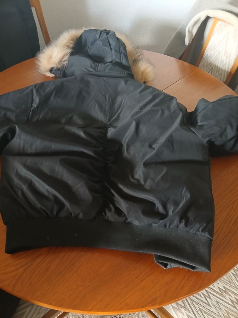 Zavetti Canada Womens Hooded Bomber Jacket.