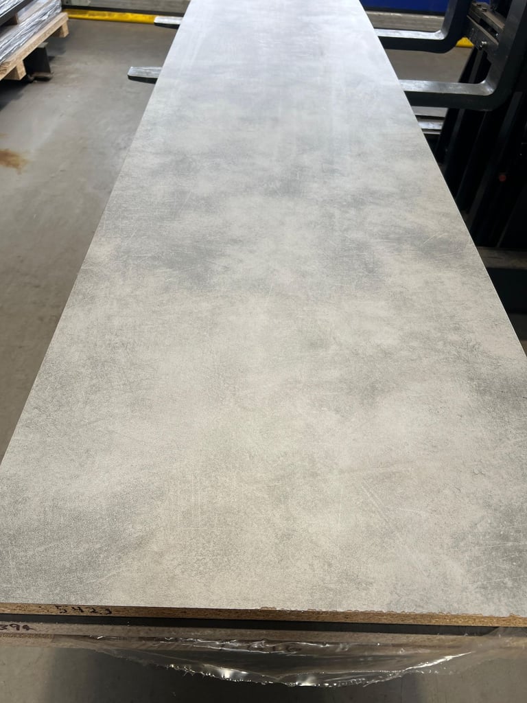 image for Brand New 4100 x 640 x 29mm Senses Stone Copperfield Square Edge Laminate Worktop