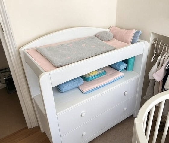 image for Boori Curved 2 drawer Chest Changer