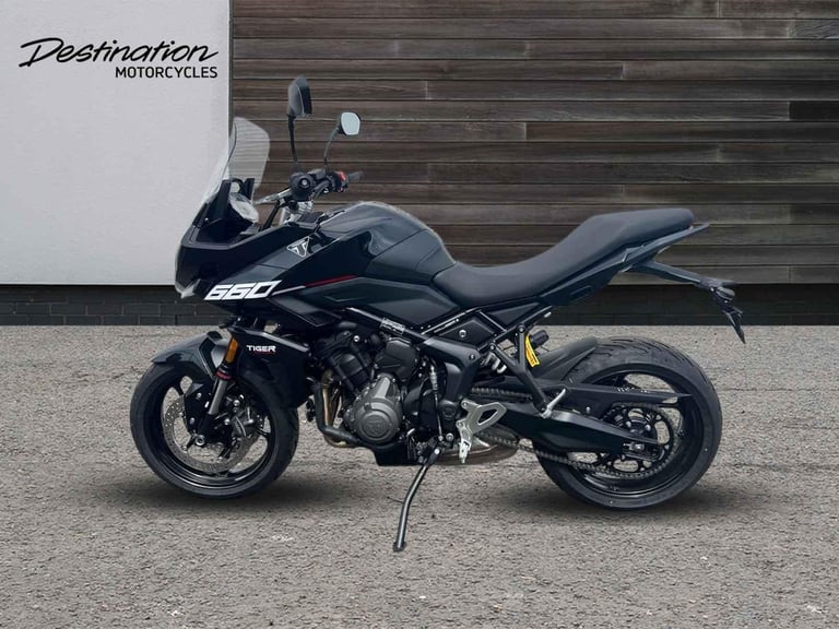 2025 Triumph Tiger Sport 660 STANDARD COLOUR Petrol black 6 Speed