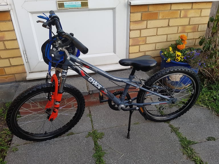 BOYS 20" WHEEL FRONT SUSPENSION BIKE IN GOOD CLEAN CONDITION age 7+