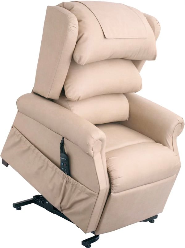 Leather Ex display Cosi Chair Dual Motor Riser Recliner Electric Chair