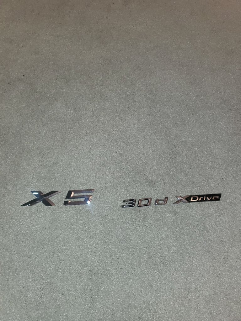 Bmw X5 Rear badge original 