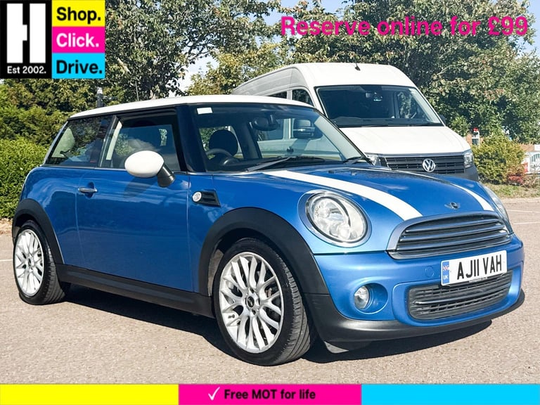 2011 MINI Hatch 1.6 Cooper Pimlico Hatchback 3dr Petrol Manual Euro 5 (s/s) (122 ps) HATCHBACK Pe...