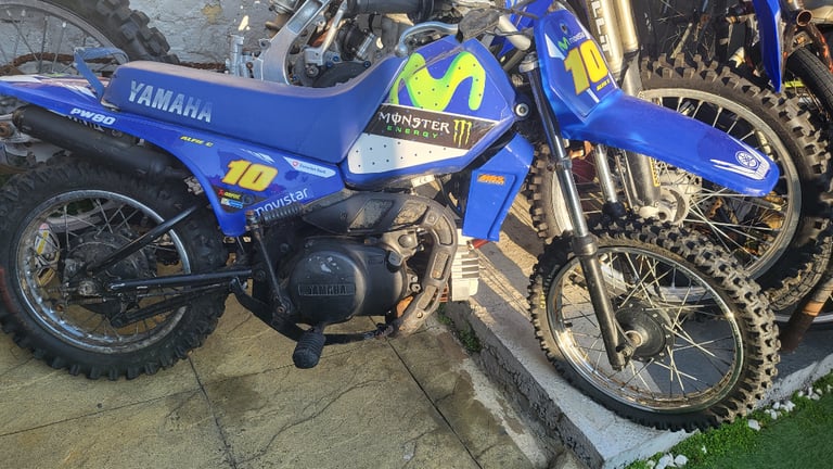 Yamaha pw80 motorbike 