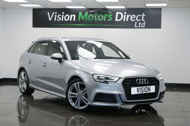 2018 Audi A3 1.6 TDI S line Sportback S Tronic Euro 6 (s/s) 5dr HATCHBACK Diesel Automatic