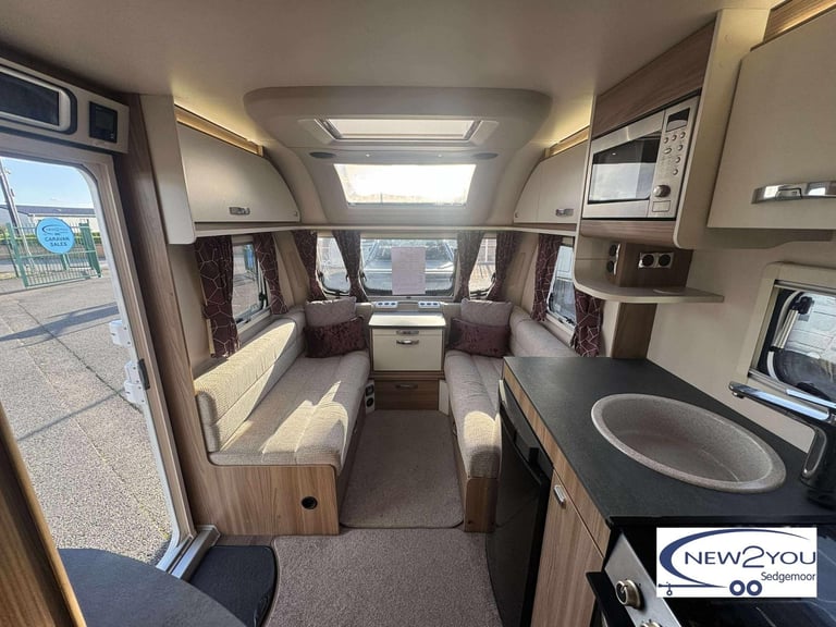 2020 Swift Coastline M4 SB 4 Berth TRANSEVERSE BED Caravan - STOCK NO S090