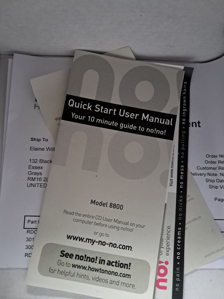 no!no! Hair removal system .