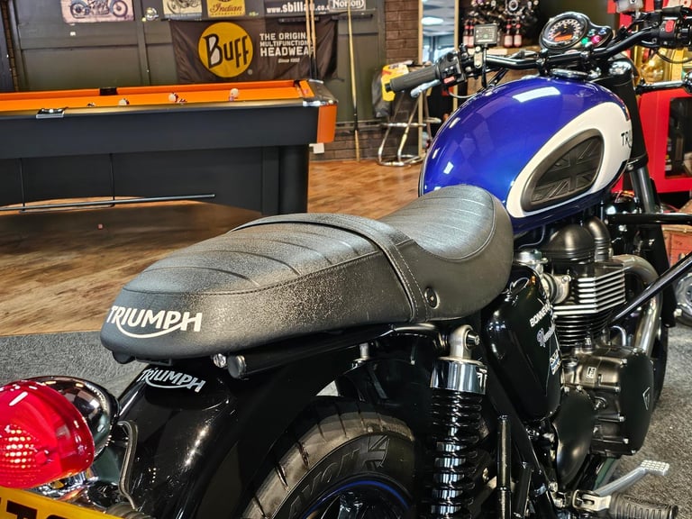 2015/65 TRIUMPH BONNEVILLE NEWCHURCH 865cc EXTRA'S 17,000 MILES
