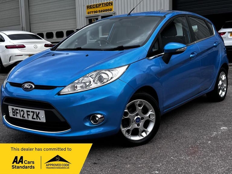 2012 Ford Fiesta 1.25 Zetec 5dr HATCHBACK Petrol Manual