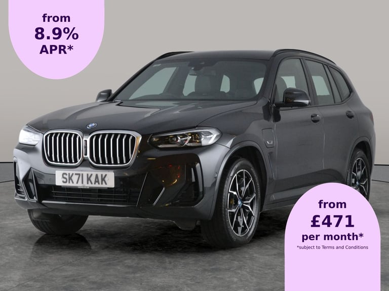 2021 BMW X3 2.0 30e 12kWh M Sport SUV 5dr Petrol Plug-in Hybrid Auto xDrive Euro 6 (s/s Suv PETRO...