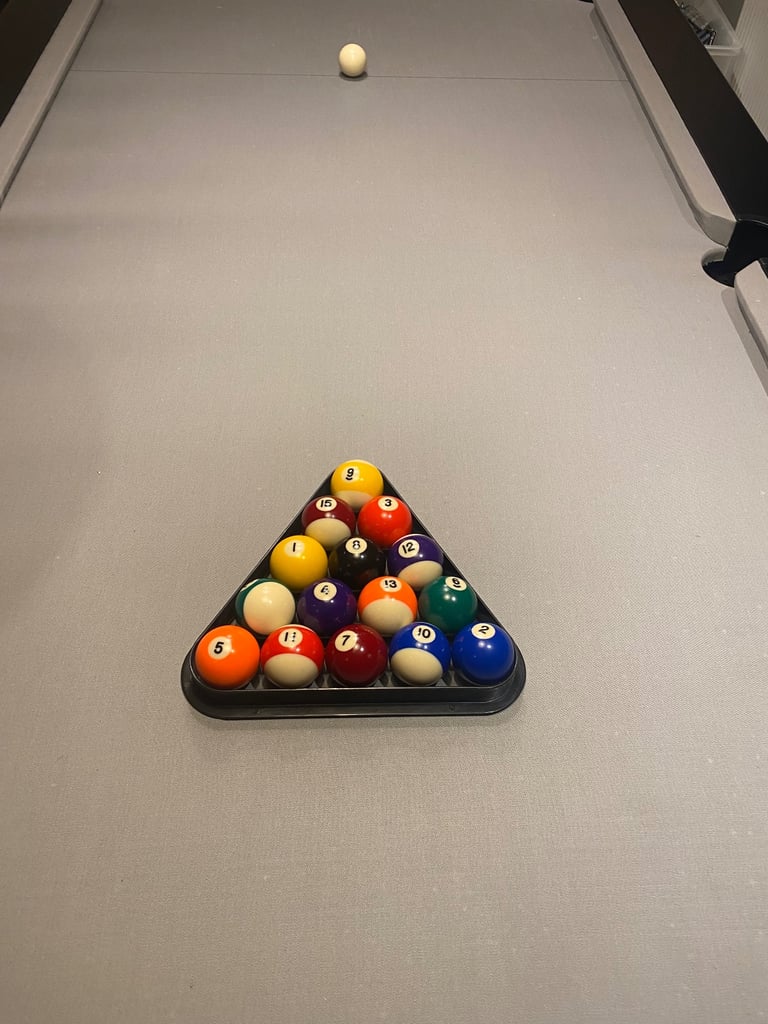 Slate Bed Pool Table 7ft x 4ft