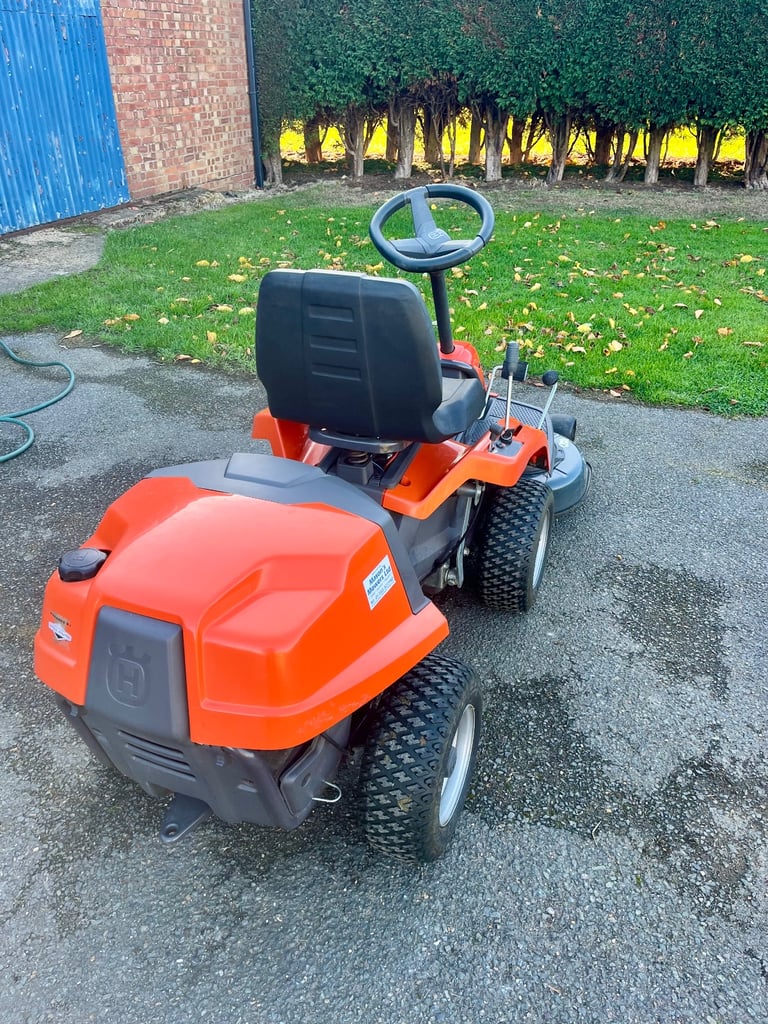 image for husqvarna ride on mower 