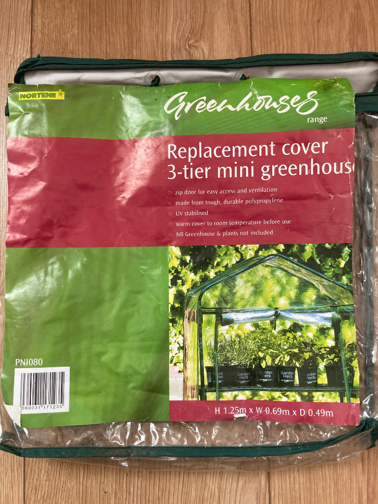 Garden Greenhouse 3 Tier Mini Replacement Covers New