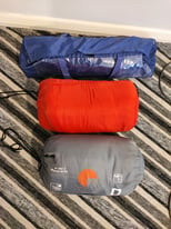 Sleeping bags and tent 