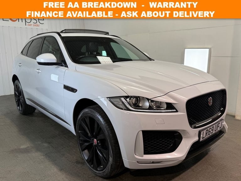 image for 2019 69 JAGUAR F-PACE 2.0 P250I CHEQUERED FLAG SUV 5DR PETROL AUTO AWD EURO 6 (S