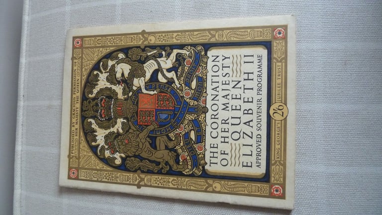 image for Selection of vintage and modern Royal Family memorabilia books and brochures