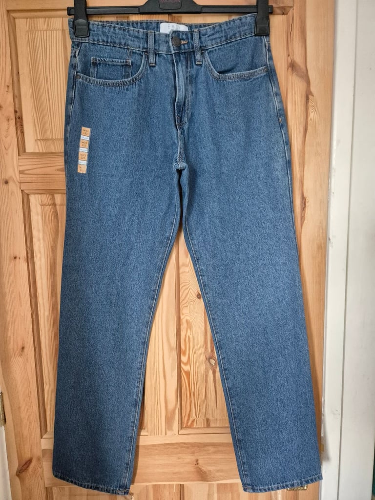 Mens Easy Jeans - Straight Leg – Waist32-Leg31.5 inch.