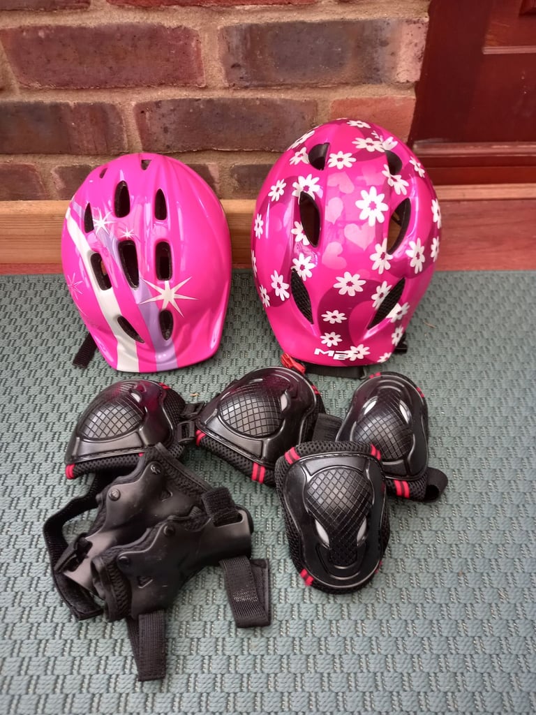 image for Kids safety helmets and pads
