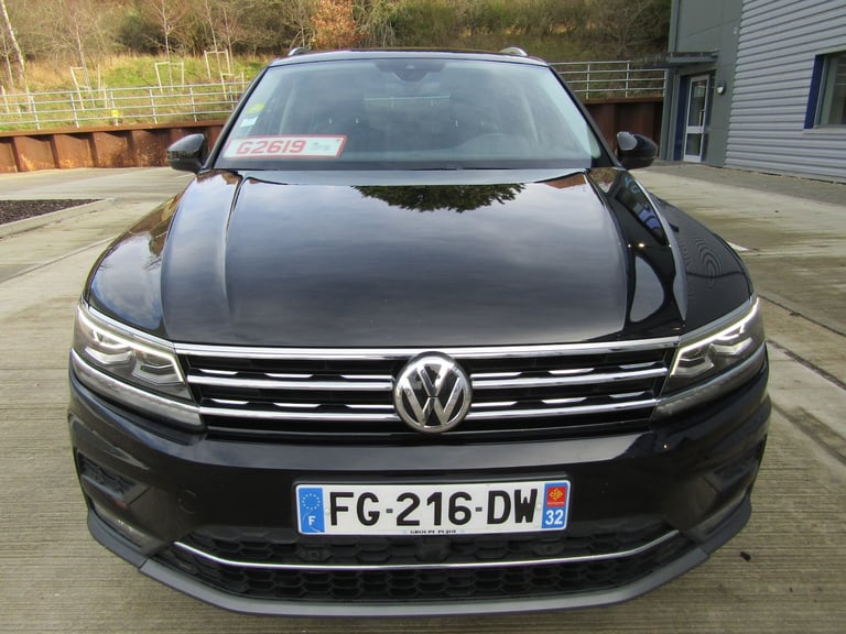 LEFT HAND DRIVE 2019 VOLKSWAGEN TIGUAN 2.0 TDi SE DSG AUTO 5DR EURO 6 FRENCH REG