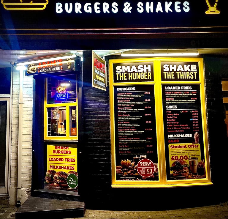 Smash Burger Shop for sale - Hornchurch 