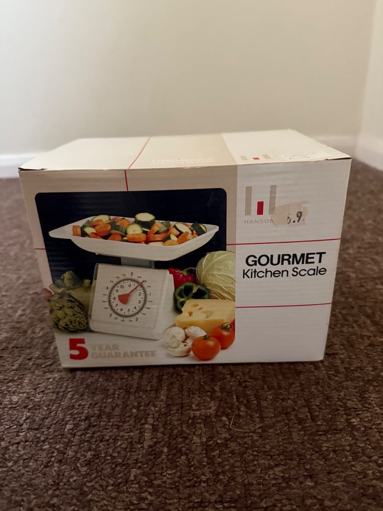 NEW & BOXED GOURMET KITCHEN SCALES