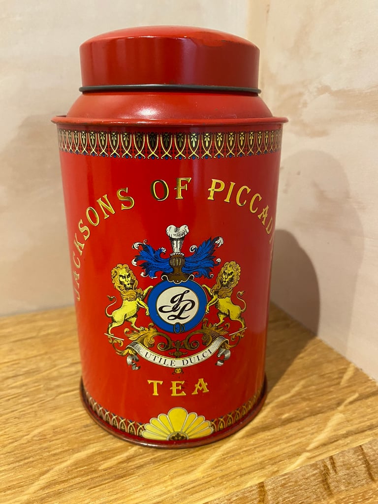 Jacksons of Piccadilly tea tin