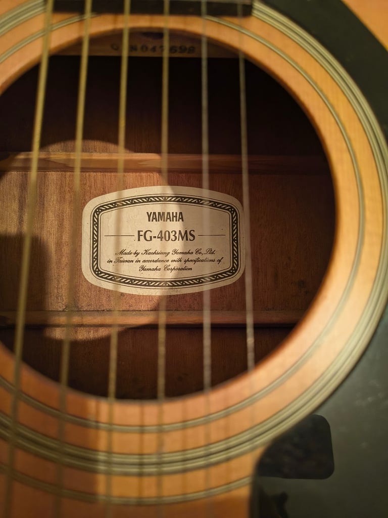 Yamaha classical guitar