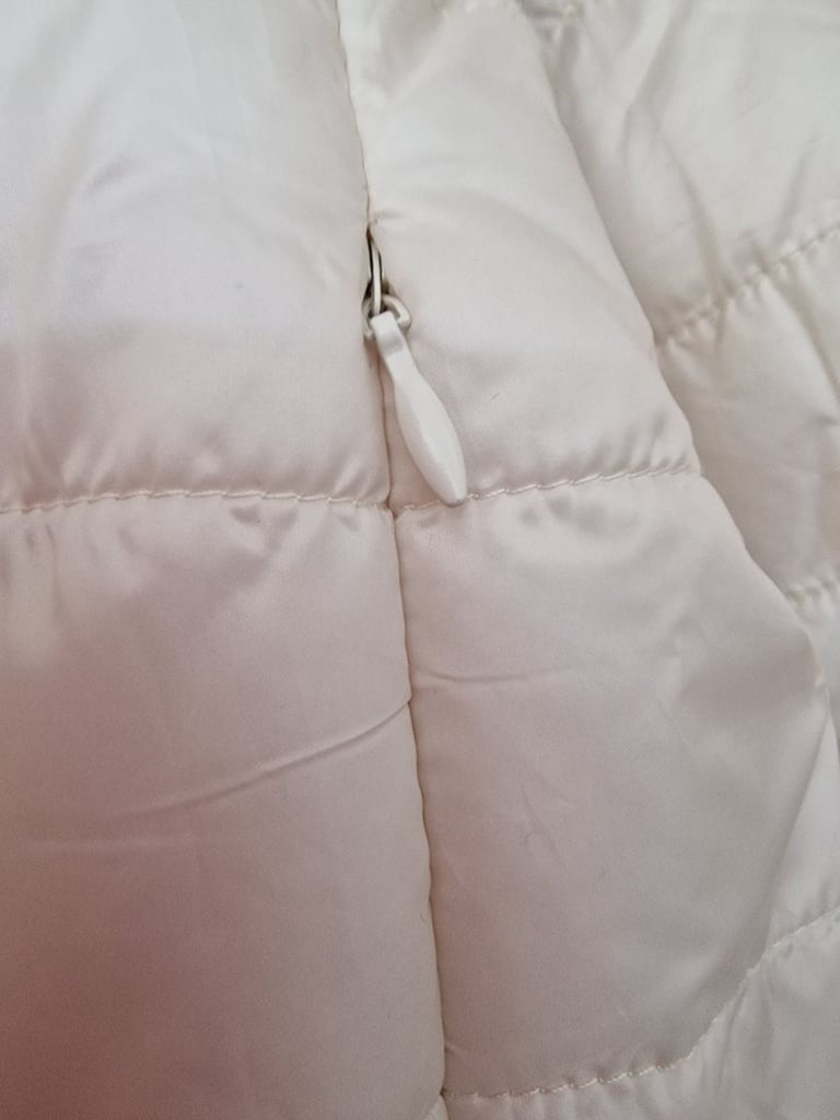 ladies cream fur jacket